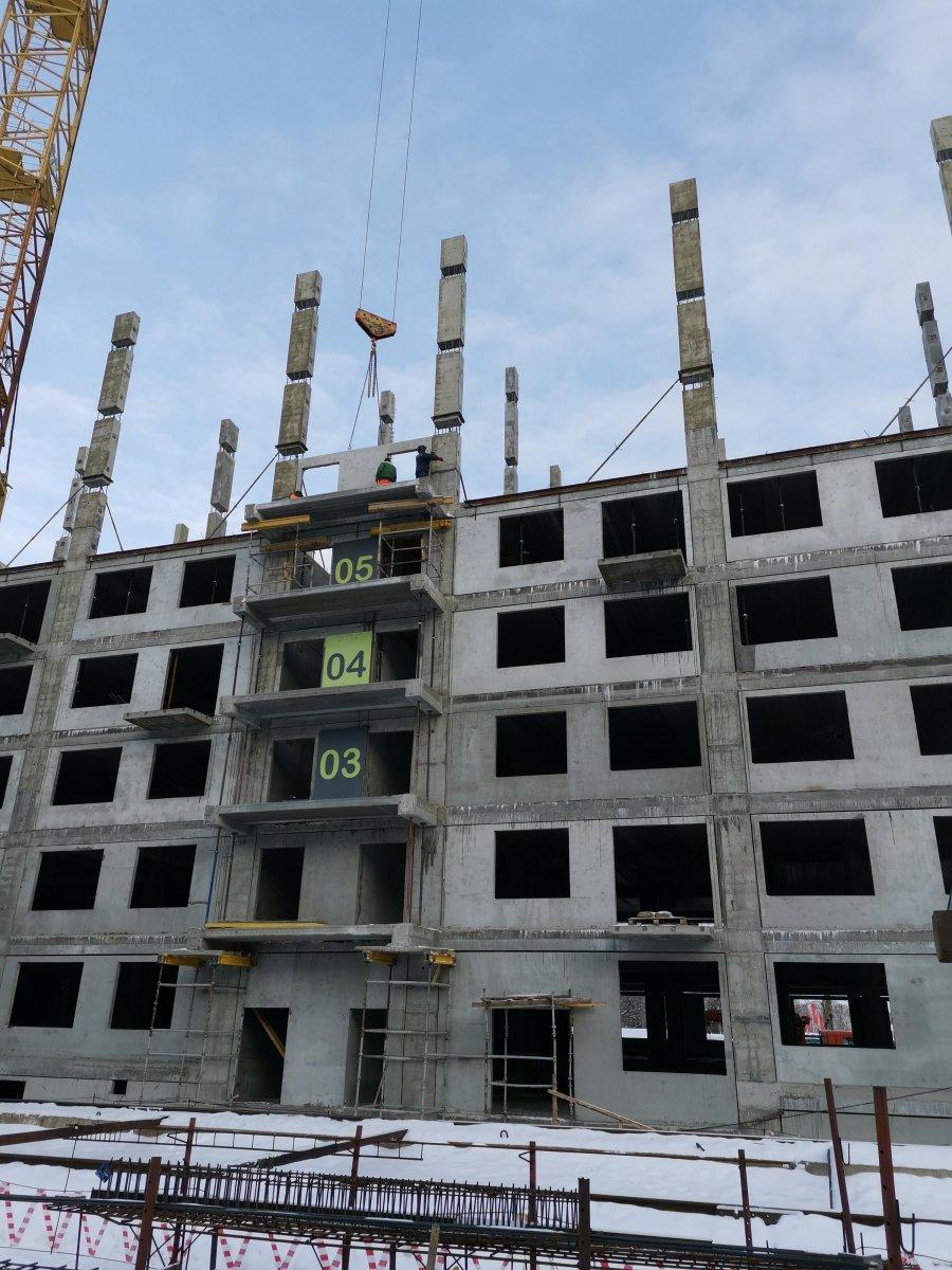 строящийся жилой комплекс Арбековская застава фото 1