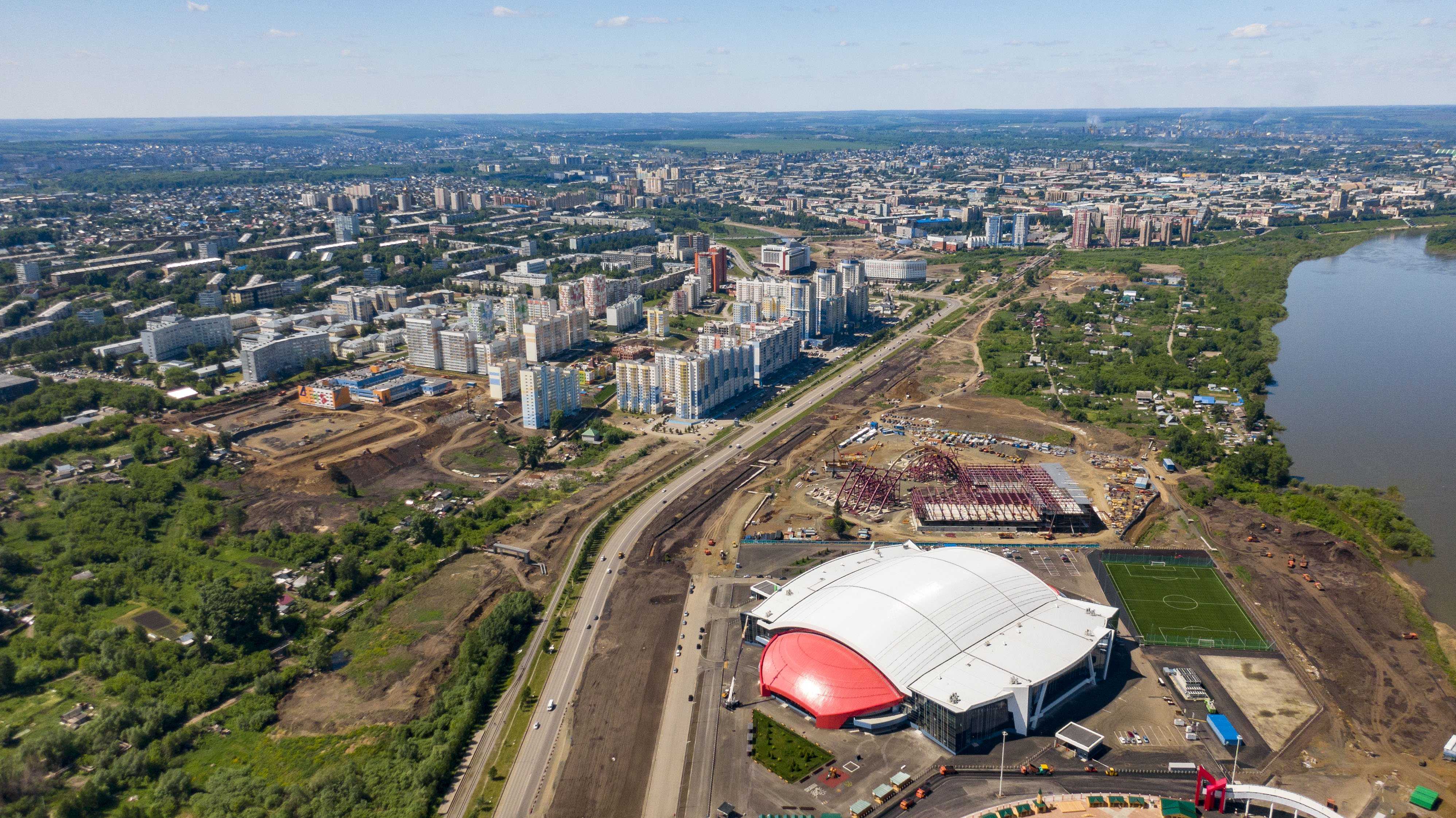 Кв кемерово. Кузбасс Арена Кемерово Притомский проспект 10. Московская Арена Кемерово. Спортивный комплекс на Притомском. Кузбасс Арена SKYSCRAPERCITY.